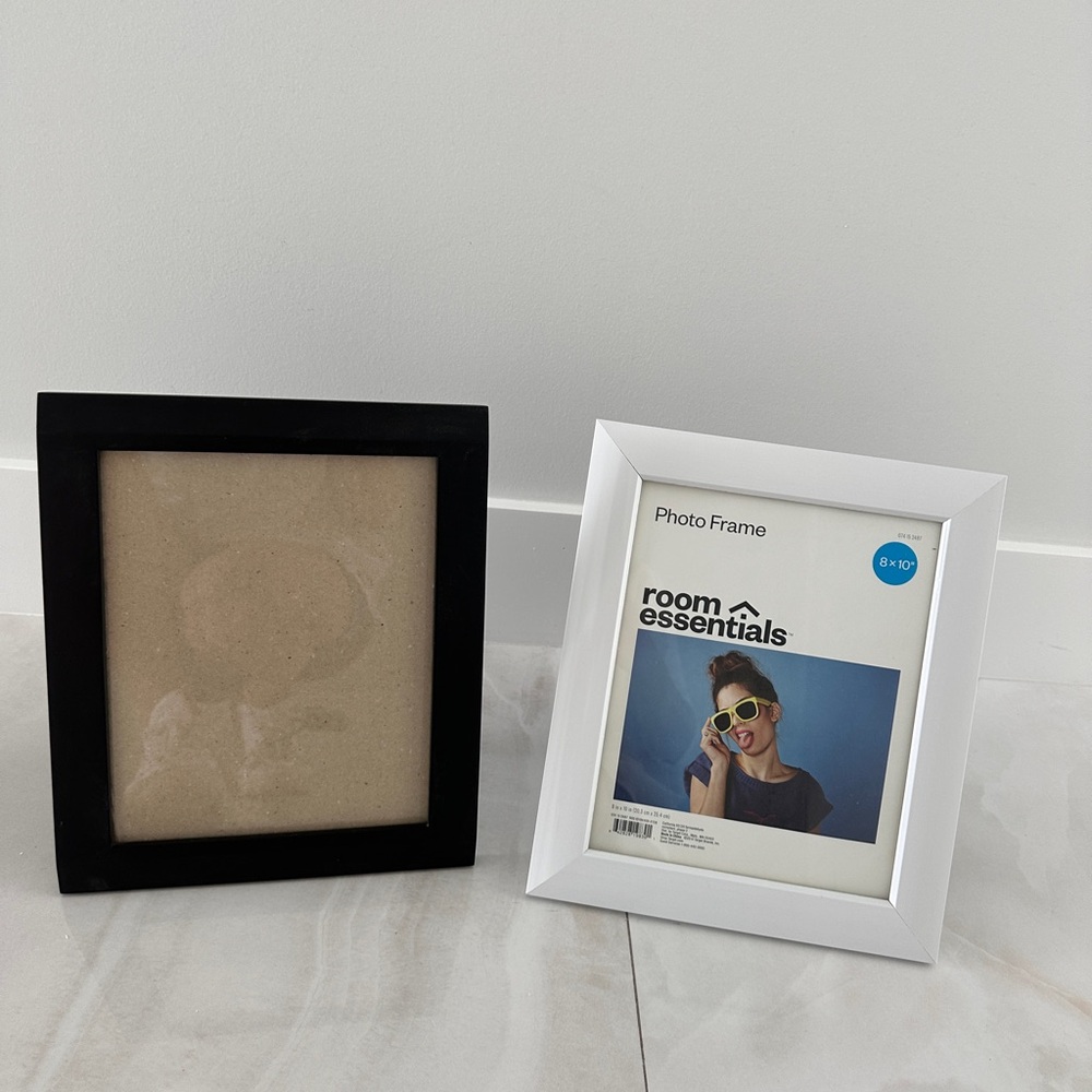 2 8 x 10 Modern Frames Hang or Stand PRICED TO SELL
